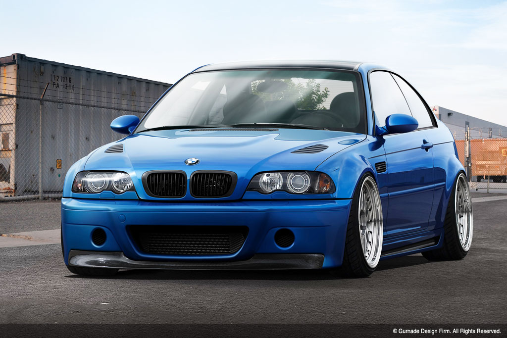 The BMW M3 E46 is already a great looking car from the showroom 
